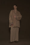 Mutedance 24 Autumn/Winter Cardigan Wool Jacket MD-MD24FW23-SAND MD24FW23 MD24FW24
